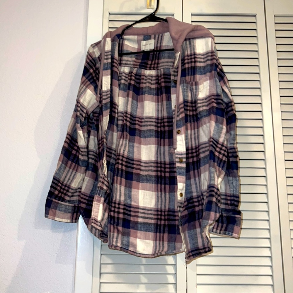 Women's flannel, american eagle size small
